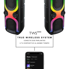 Combo 2 x Parlante Ionify Loud X Portátil Con Bluetooth Inalámbrico en internet
