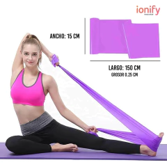 Bandas Isometricas Ionify Stretch Long - Fitness Gym - Unidad en internet