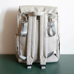 Mochila Maternal Ionify Ur Classic Gris Cambiador Porta Mamadera - Ionify | Tienda oficial