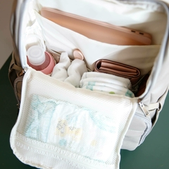 Mochila Maternal Ionify Ur Classic Gris Cambiador Porta Mamadera - tienda online