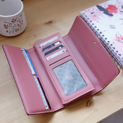 Billetera Ionify Ur Manhattan Rosa Sobre De Mujer Grande - Ionify | Tienda oficial