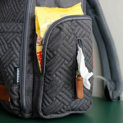 Mochila Maternal Ionify Ur Oxford Gris Cambiador Porta Mamadera (copia)