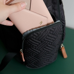 Imagen de Mochila Maternal Ionify Ur Oxford Negra Cambiador Porta Mamadera