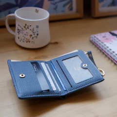 Billetera Ionify Ur Seul Azul De Mujer Chica - tienda online