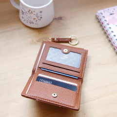 Billetera Ionify Ur Seul Cafe De Mujer Chica - tienda online