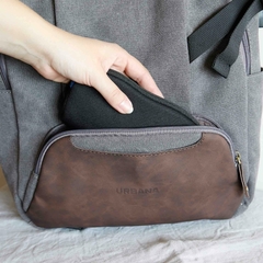 Mochila Ionify Urbana Spirit Gris Puerto Usb Impermeable - Ionify | Tienda oficial