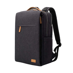 Mochila Ionify Urbana Style Negra Puerto Usb Impermeable
