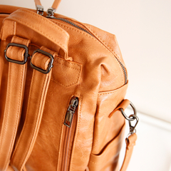 Mochila Cartera Ionify Urbana Trend Marron - tienda online