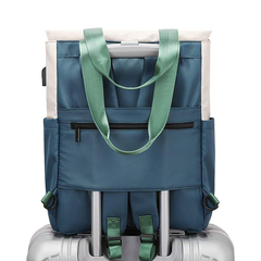 Mochila Ionify Urbana Arctic Verde Puerto Usb Impermeable - Ionify | Tienda oficial