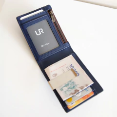 Billetera Ionify Urbana Fold Azul - comprar online