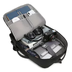 Imagen de Mochila Ionify Urbana Smart Gris Puerto Usb Impermeable