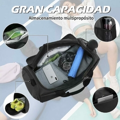 Bolso Deportivo Ionify Urbana Sport Negro Impermeable en internet