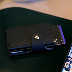 Billetera Ionify Urbana W con Gatillo y Protección RFID Negra - tienda online