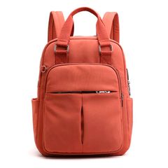 Mochila Ionify Urbana Air Salmon Puerto Usb Impermeable