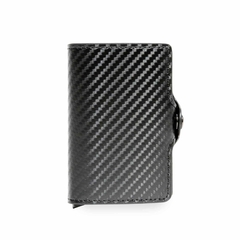 Imagen de Billetera Ionify Urbana Carbon con Gatillo y Protección RFID