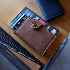 Imagen de Billetera Ionify Urbana W con Gatillo y Protección RFID Marrón