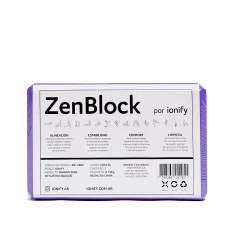 Bloque Ladrillo Yoga Ionify Zenblock - EVA - Pilates Fitness Gym - Ionify | Tienda oficial