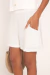 SHORT CEREJEIRA LINHO OFF WHITE V25 na internet
