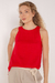 BLUSA DEGRAU LINHO Vermelho - comprar online