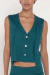 BLUSA PREGA COLETE LINHO VERDE GARRAFA na internet