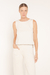 TOP CANOA ATELIER OFF WHITE - comprar online