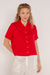 CAMISA CROPPED LINHO Vermelho - buy online