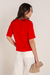 T-SHIRT GOLA AGENDER Vermelho na internet