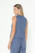 Top Cropped V Linho INDY BLUE 293INV24 - Min Rj