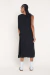 VESTIDO ASSIMÉTRICO SAFIRA PRETO - Min Rj