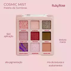 RUBY ROSE - COSMIC MIST PALETA DE SOMBRAS