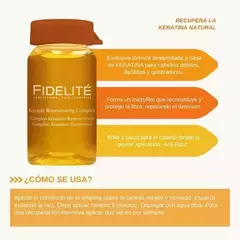 FIDELITE - KERATINA RESTRUCTURANTE / COMPLEJO KERATINICO RESTRUCTURANTE