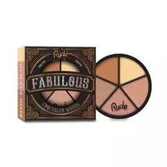 RUDE- FABOLUS CONCEALER LIGHT/RUEDA DE CORRECTORES TONO CLARO - comprar online