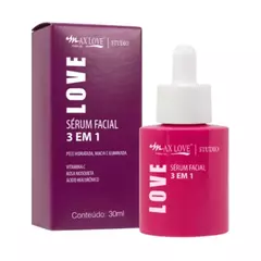 MAX LOVE- SERUM 3 en 1 (VITAMINA C, ROSA MOSQUETA Y ÁCIDO HIALURONICO)