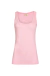 Camiseta com Alça Larga - Rosa Chiclete
