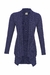 Cardigan Canelado Gil - Marinho Violeta