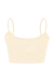 Top Canelado - Creme - Too Basic
