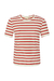Camiseta Listrada - Branco/vermelho - comprar online