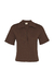 Blusa Polo Manga Curta - Dark Brown - comprar online