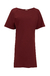 Vestido Camiseta Soso - Bordô