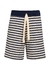 Bermuda Men - Listras Azul Marinho - comprar online