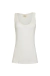 Camiseta com Alça Larga - Off White