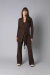 Calça Reta Moletinho - Dark Brown na internet