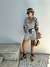 Short Listras Grossas - Branco/preto - comprar online