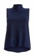 Blusa Moletinho sem Manga - Azul Marinho