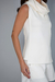 Blusa Gola Recorte à Fio - Off White - Too Basic