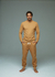 Calça Masculina com Punho na Barra - Caramelo - comprar online