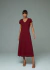 Vestido Espanha Evasê - Vinho