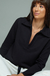 Blusa Polo Moletinho - Preto - comprar online