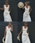Saia Midi em Moletinho - Creme - comprar online