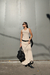 Vestido Longo Canelado Sem Manga - Areia - Too Basic